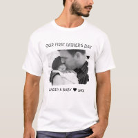 Our First Fathers Day New Dad Baby Photo Matching