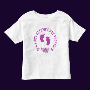 Our First Father's Day together Toddler T-shirt