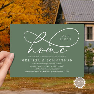 Our First Home, Cozy Housewarming Party Invitation