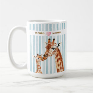 Our First Mother’s Day Gift Mom and Baby Giraffe Coffee Mug