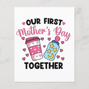 Our First Mother’s Day Together Couples Marriage Flyer