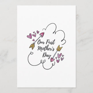 Our First Mother's Day Card