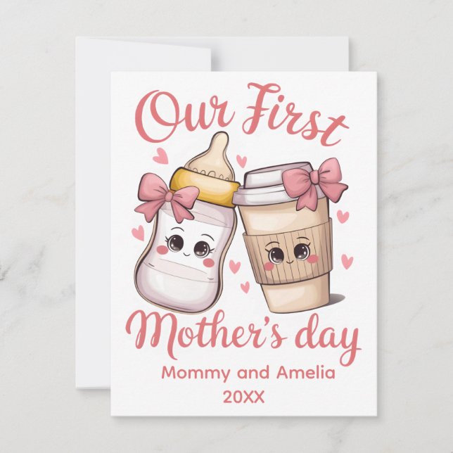 Our First Mother's Day Holiday Card (Front)