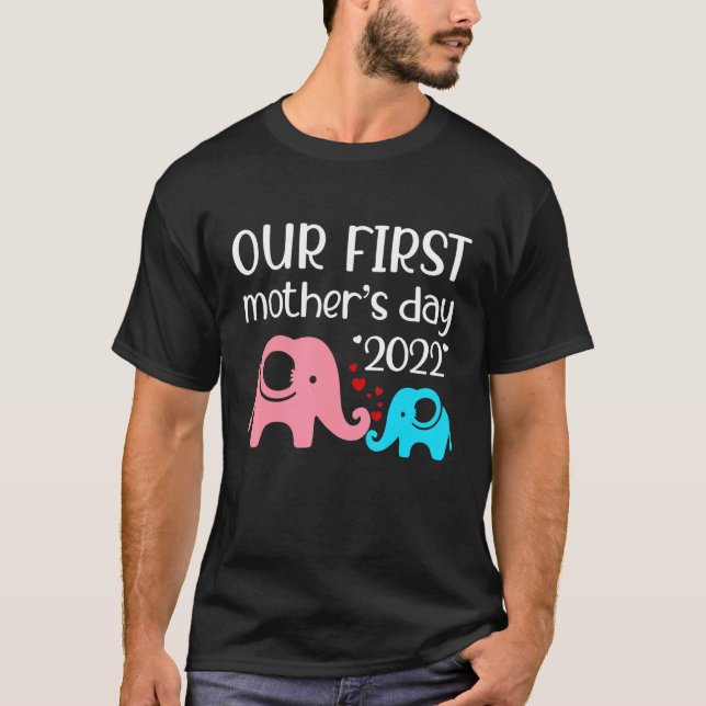Our First Mother's Day Together Mom & Baby Matchin T-Shirt (Front)