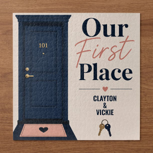  Our First Place New Home Personalized Jigsaw Puzzle