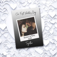 Our First Valentine's Day Personalized Retro