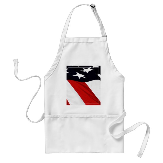 Our Flag Adult Apron (Front)