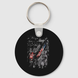 Our Forefathers Would Be Shooting By Now Usa Flag  Keychain