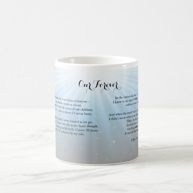 Our Forever ©2014 by Trinka Polite (morphing mug) Magic Mug (Center)