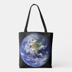 Our Fragile Earth All-Over-Print Tote Bag, Medium