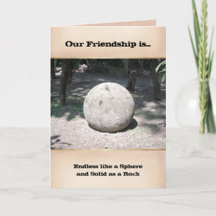 Our Friendship Card