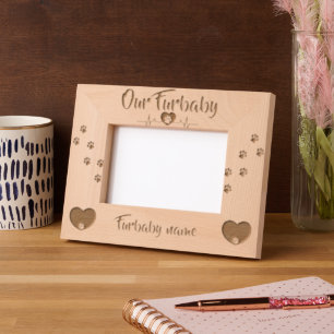 Our Fur baby - Dog & Cat Etched Frames