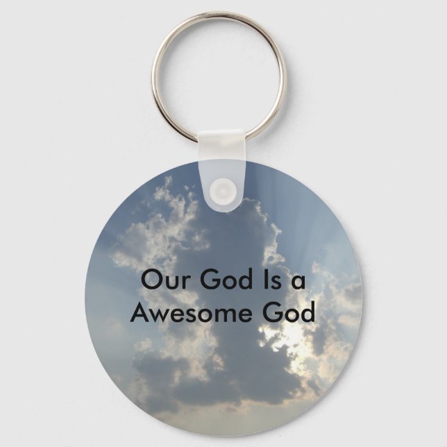 Our God Is a Awesome God - Keychain (Front)