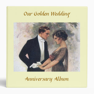 Our Golden Wedding Anniversary Album Binder