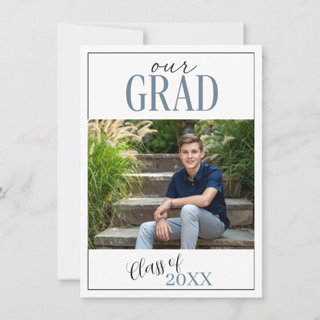 Our Grad Graduation Party Invitation (Devant)