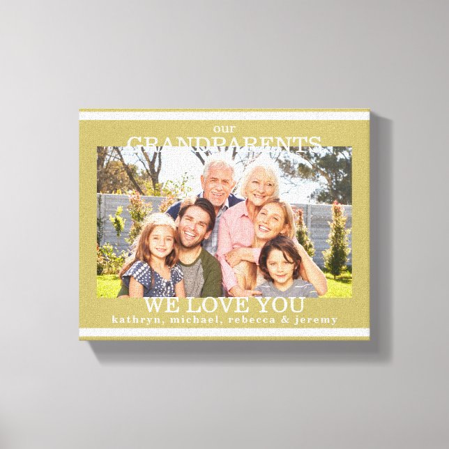 Our Grandchildren photo  Canvas Print (Front)