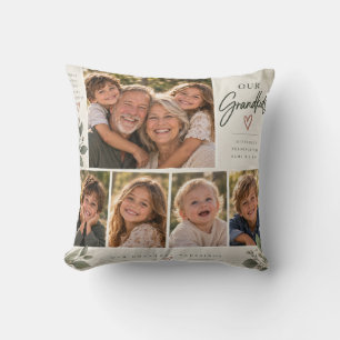 Our Grandkids Photo Collage Pillow