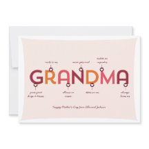 Our Grandma Is... Greeting Card for Mother's Day
