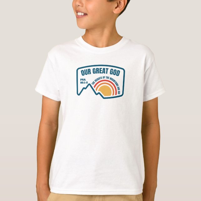 Our Great God T-Shirt (Front)