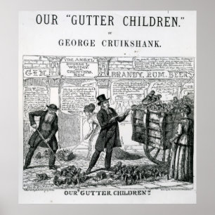 Our Gutter Children, 1869 Poster
