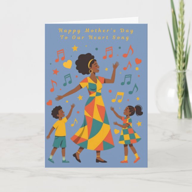 Our Heart Song Mother's Day Card (Front)