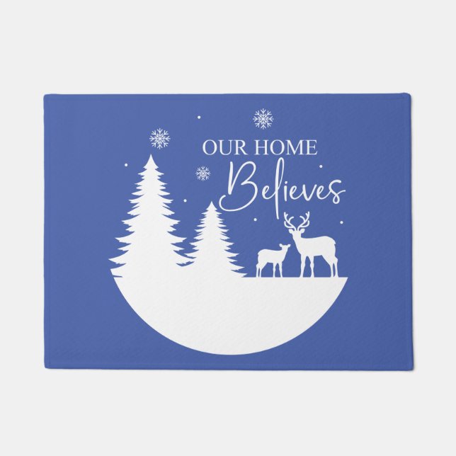 Our Home Believes Doormat (Front)