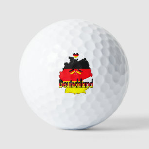 OUR HOME - GERMANY design collection Golf Balls