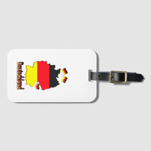 OUR HOME - GERMANY design collection Luggage Tag