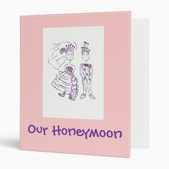 Our Honeymoon Binder (Front/Inside)