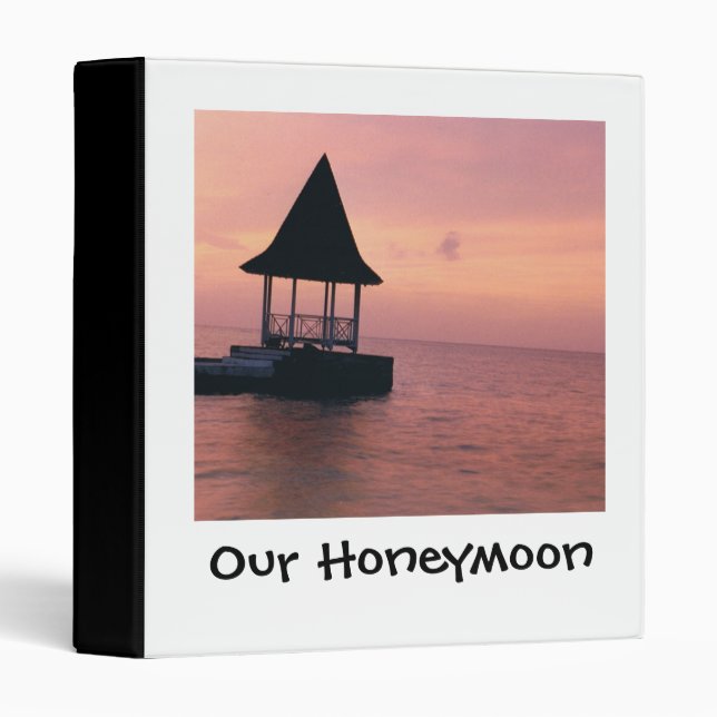 Our Honeymoon Photos Binder (Front/Spine)