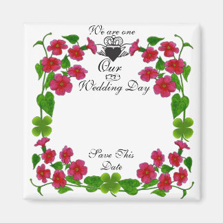 Our irish wedding-Save This Date Magnet
