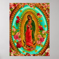 Our Lady Guadalupe Mexican Saint Virgin Mary