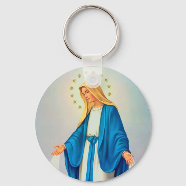 Our Lady Immaculate Conception Keychain (Front)