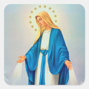 Our Lady Immaculate Conception Square Sticker