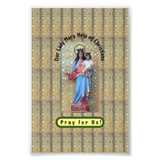 Our Lady Mary, Help of Christians Photo Print