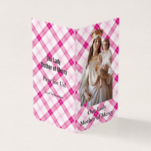 Our Lady Mother of Mercy Pray Card