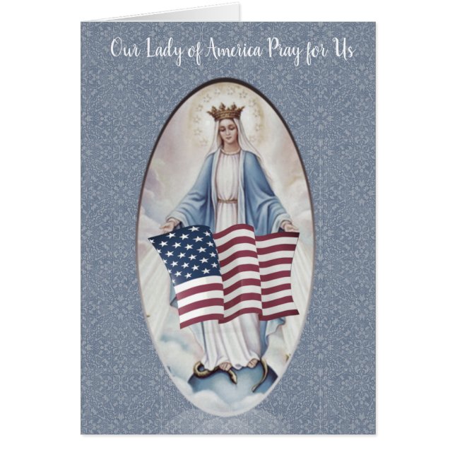 Our Lady of America | American Flag (Front)