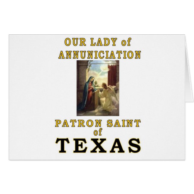 OUR LADY of ANNUNCIATION (Front Horizontal)