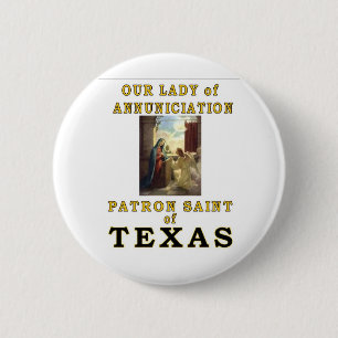 OUR LADY of ANNUNCIATION 2 Inch Round Button