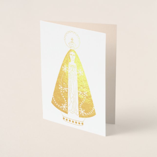 Our Lady of Aparecida Foil Card (Front)