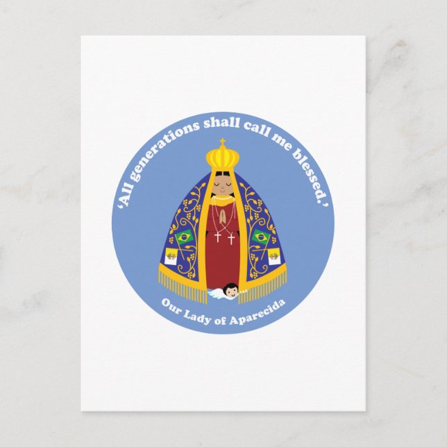 Our Lady of Aparecida Postcard (Front)