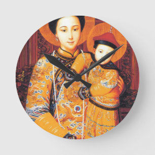 Our Lady of China (中华圣母, 中華聖母) Chi Round Clock