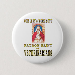 OUR LADY of COROMOTO 2 Inch Round Button