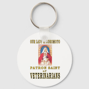 OUR LADY of COROMOTO Keychain