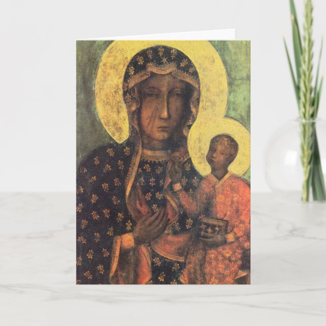 Our Lady of Czestochowa Card (Front)
