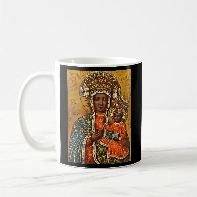 Our Lady Of Czestochowa Coffee Mug (Left)
