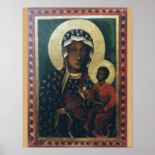 Our Lady of Czestochowa Devotional Image, Poster