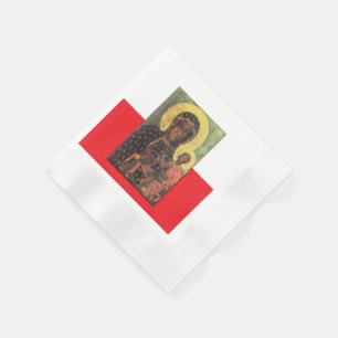 Our Lady of Czestochowa Napkin