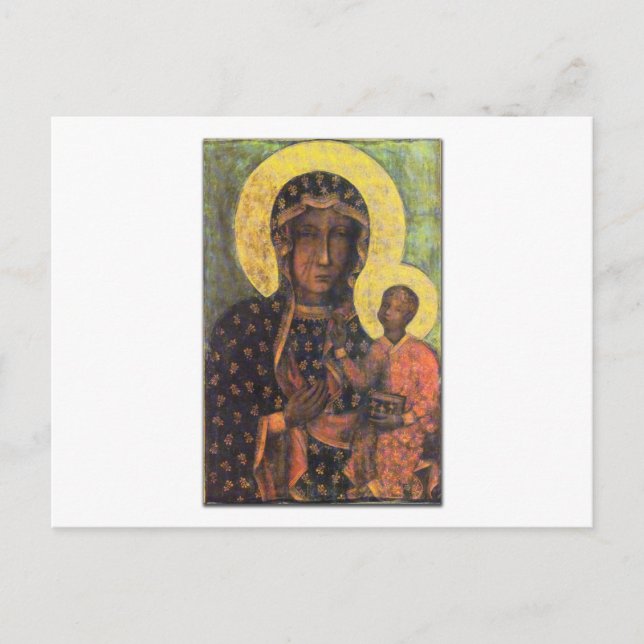 Our Lady of Czestochowa Postcard (Front)
