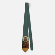 Our Lady of Czestochowa tie (large image)